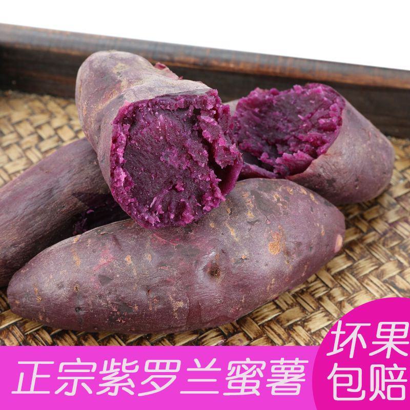 紫薯紫罗兰徐紫各种规格加工厂商品货一件代发团购电商市场批