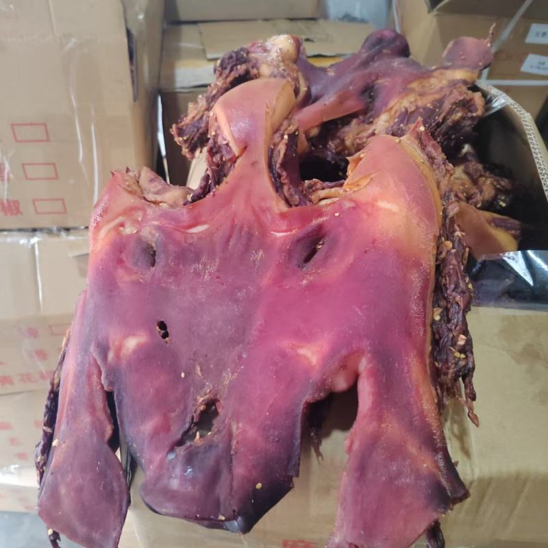 无耳去骨腊猪头肉重庆西安现货发全国欢迎采购合作