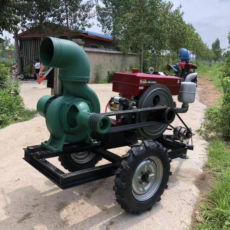 柴油灌溉泵4寸6寸8寸大流量农用混流浇地排水泵