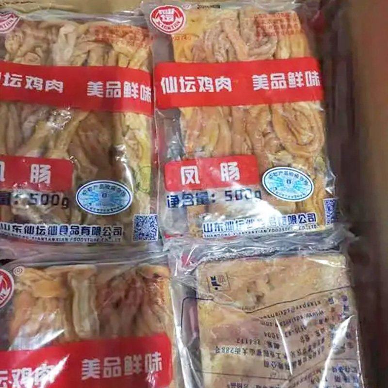 纯干无水黄金鸡肠餐饮用色泽好口感佳不缩水