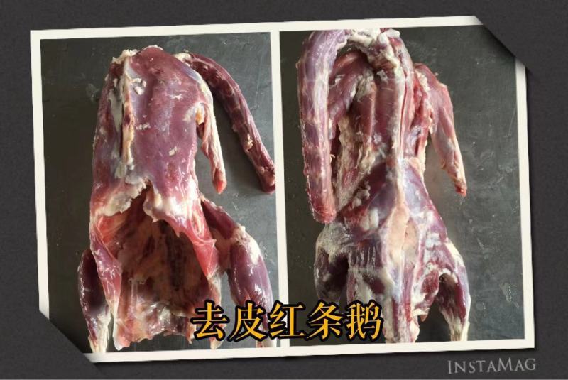 厂家供应各种白条鹅去皮鹅二光鹅三光鹅