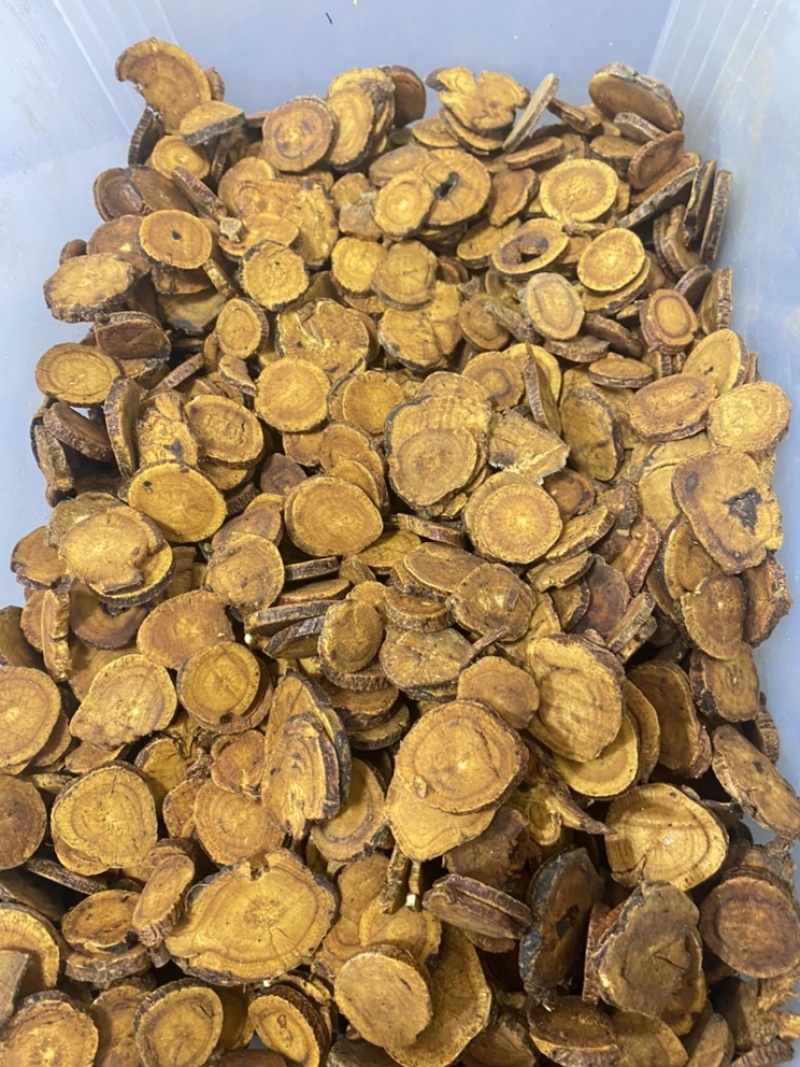 炙甘草圆片新货炙甘草蜜制甘草保证品质圆片
