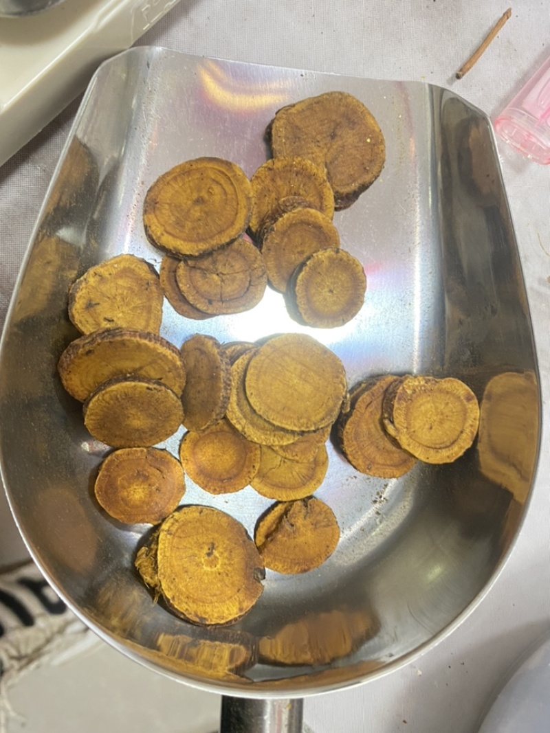 炙甘草圆片新货炙甘草蜜制甘草保证品质圆片