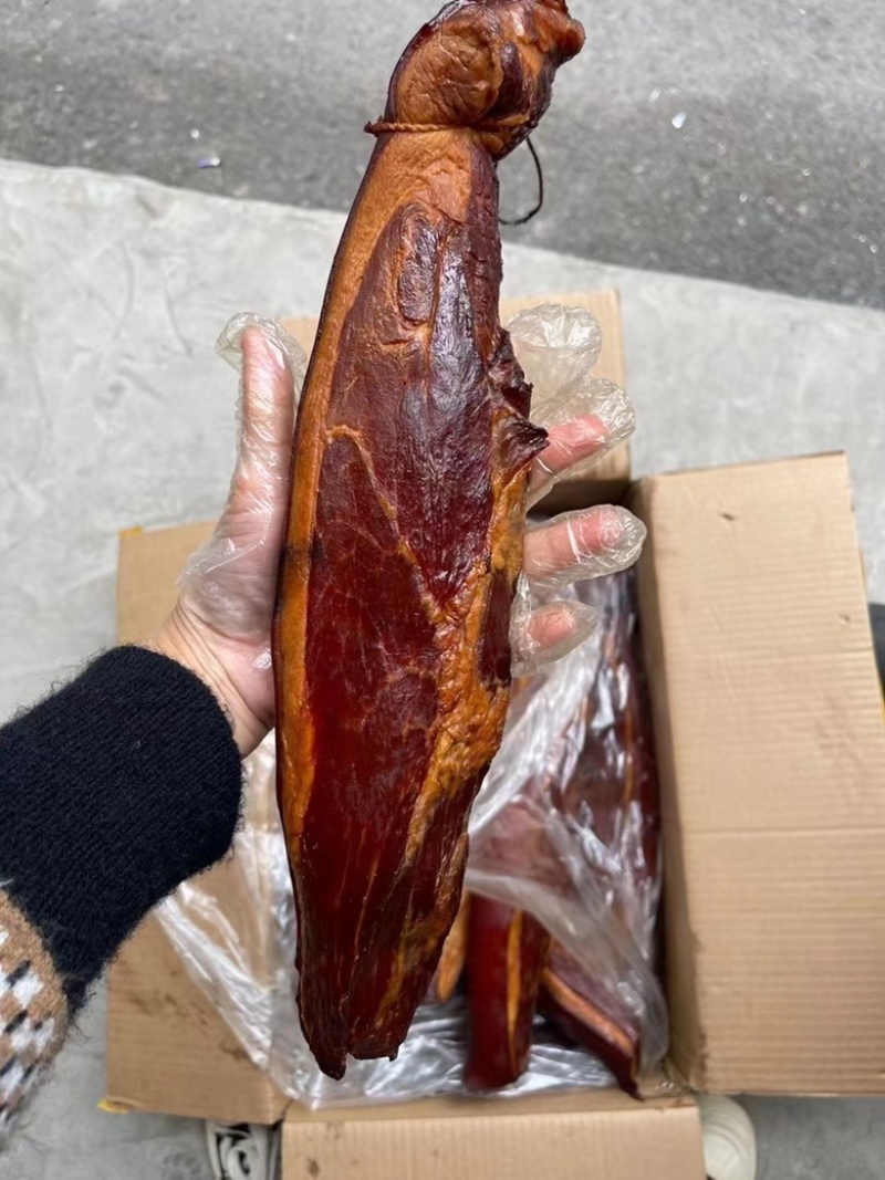 烟熏精品二刀腊肉（一手工厂地摊新模式餐饮净菜食品供应