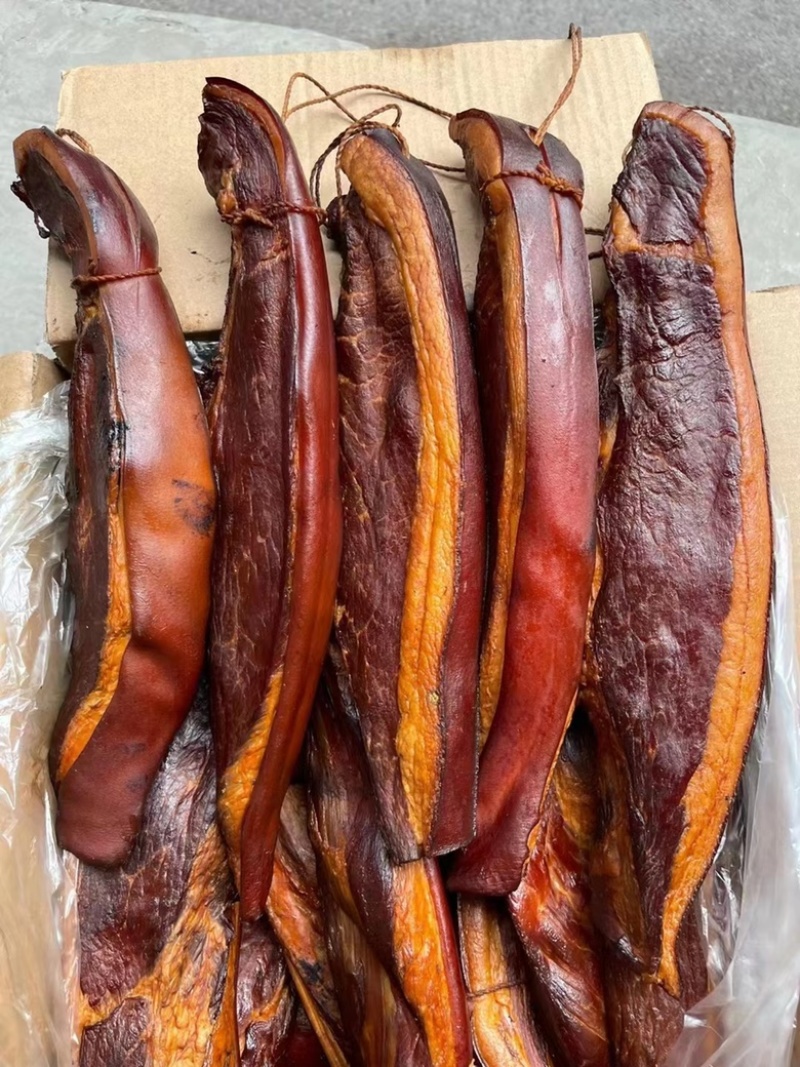 烟熏精品二刀腊肉（一手工厂地摊新模式餐饮净菜食品供应