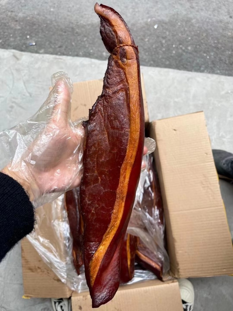 烟熏精品二刀腊肉（一手工厂地摊新模式餐饮净菜食品供应