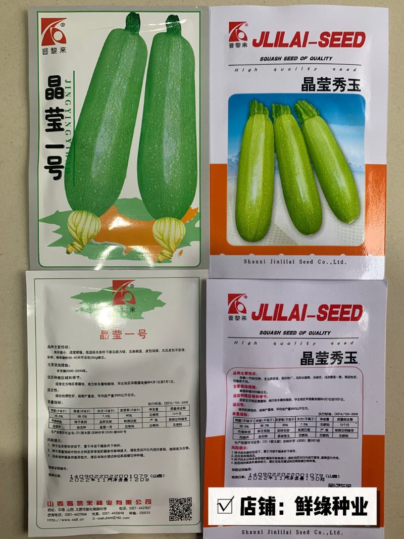 晶莹秀玉杂交一代早熟西葫芦，适应性广，浅绿瓜条顺直