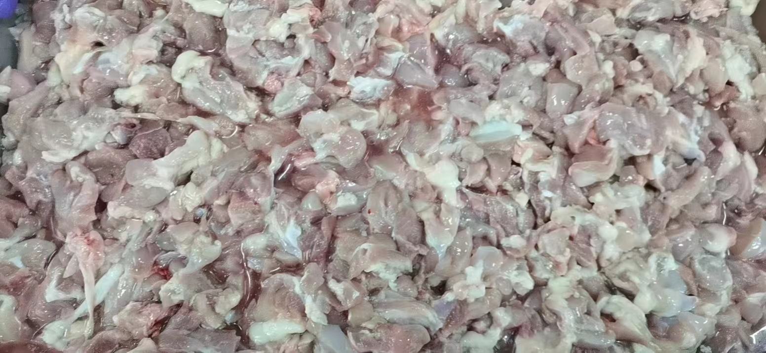 鸡肉处理过程