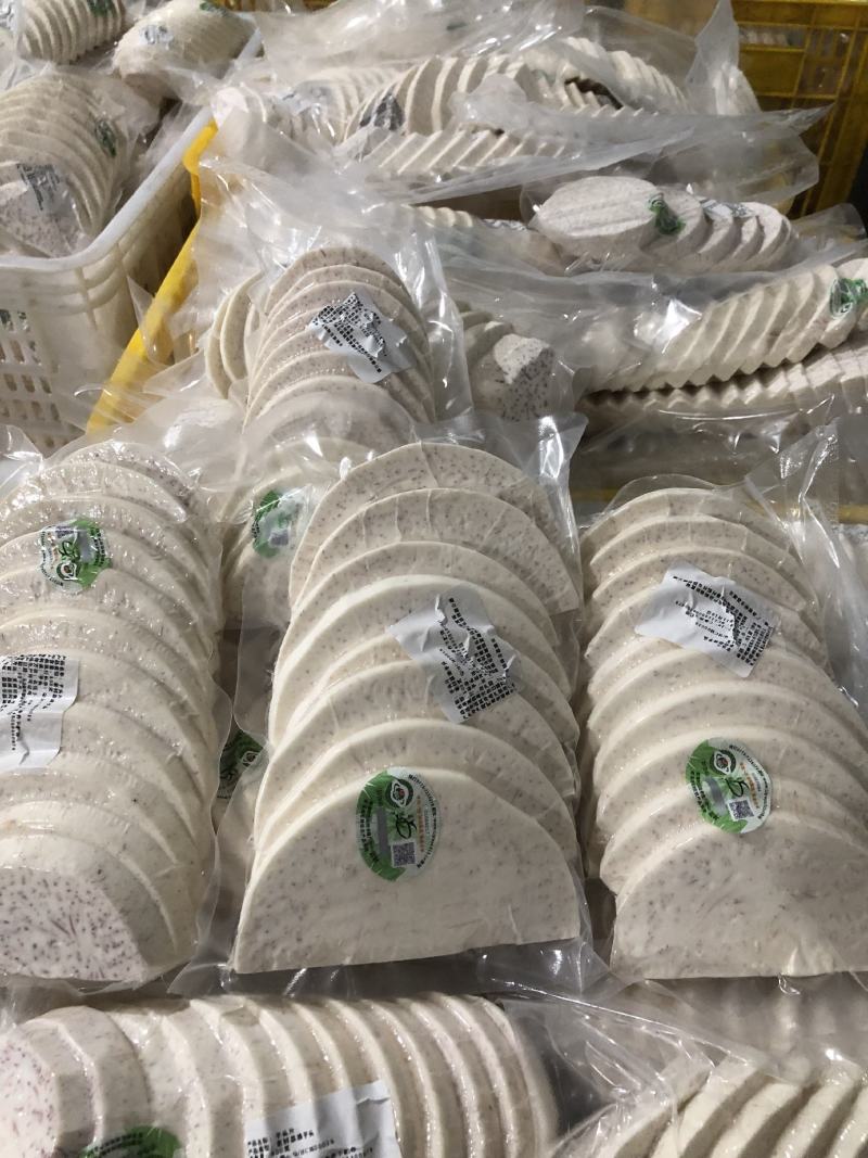 荔浦芋头块切片真空包装原产地广西荔浦市工厂供应产地新鲜芋