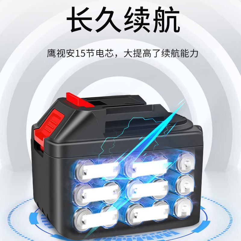 无刷电锯充电手提式电链锯户外无线小型伐木单手锯砍树修枝锯