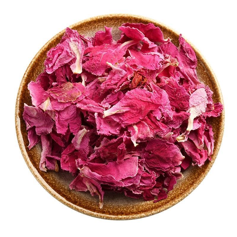 白芍花瓣茶白芍花球茶白芍花茶美容花瓣花草茶一件代发
