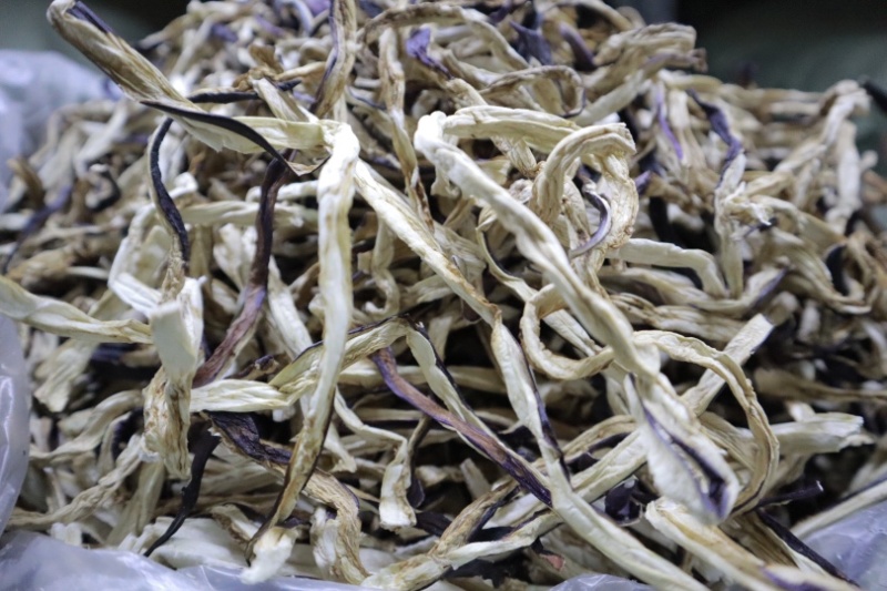 茄子丝条农家自制干货食材大全正宗土特产干菜类