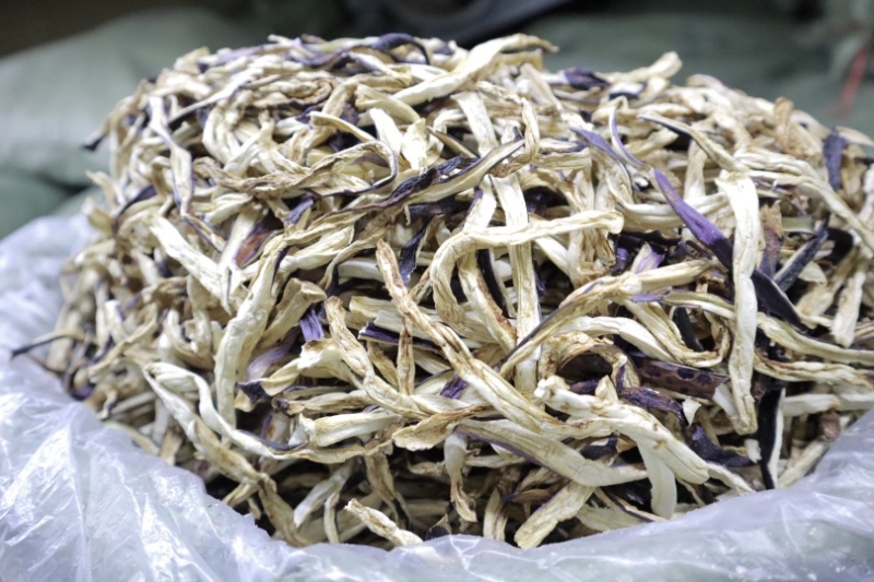 茄子丝条农家自制干货食材大全正宗土特产干菜类