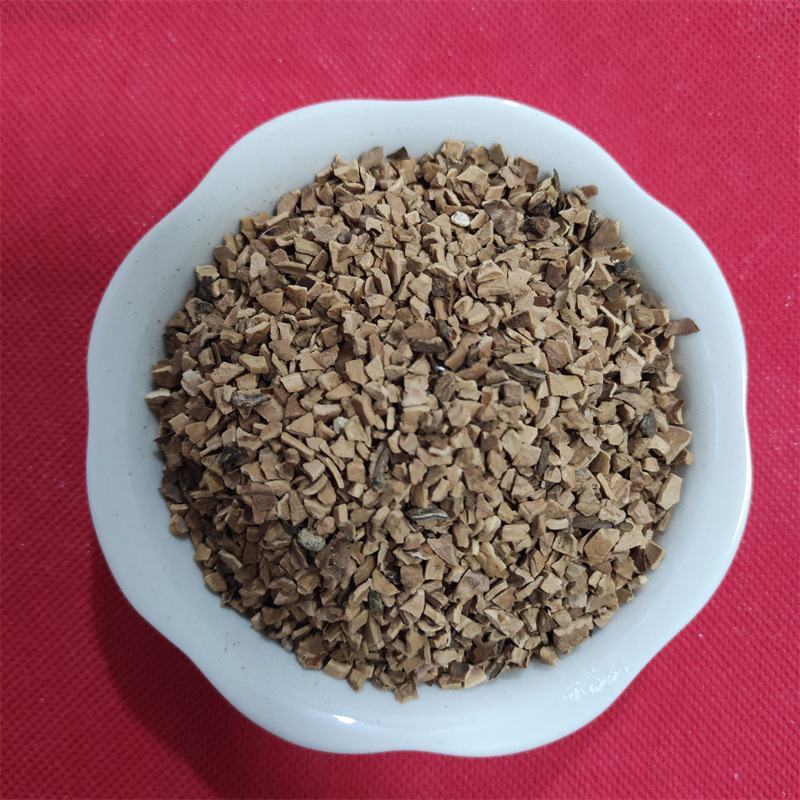 核桃壳滤料油田污水过滤器用大片核桃壳24目抛光研磨用核