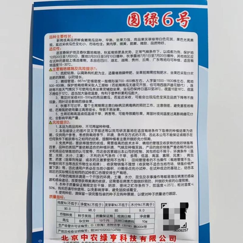 嫩南瓜种子绿色白花皮南瓜种子早熟耐寒高圆球形菜南瓜种籽