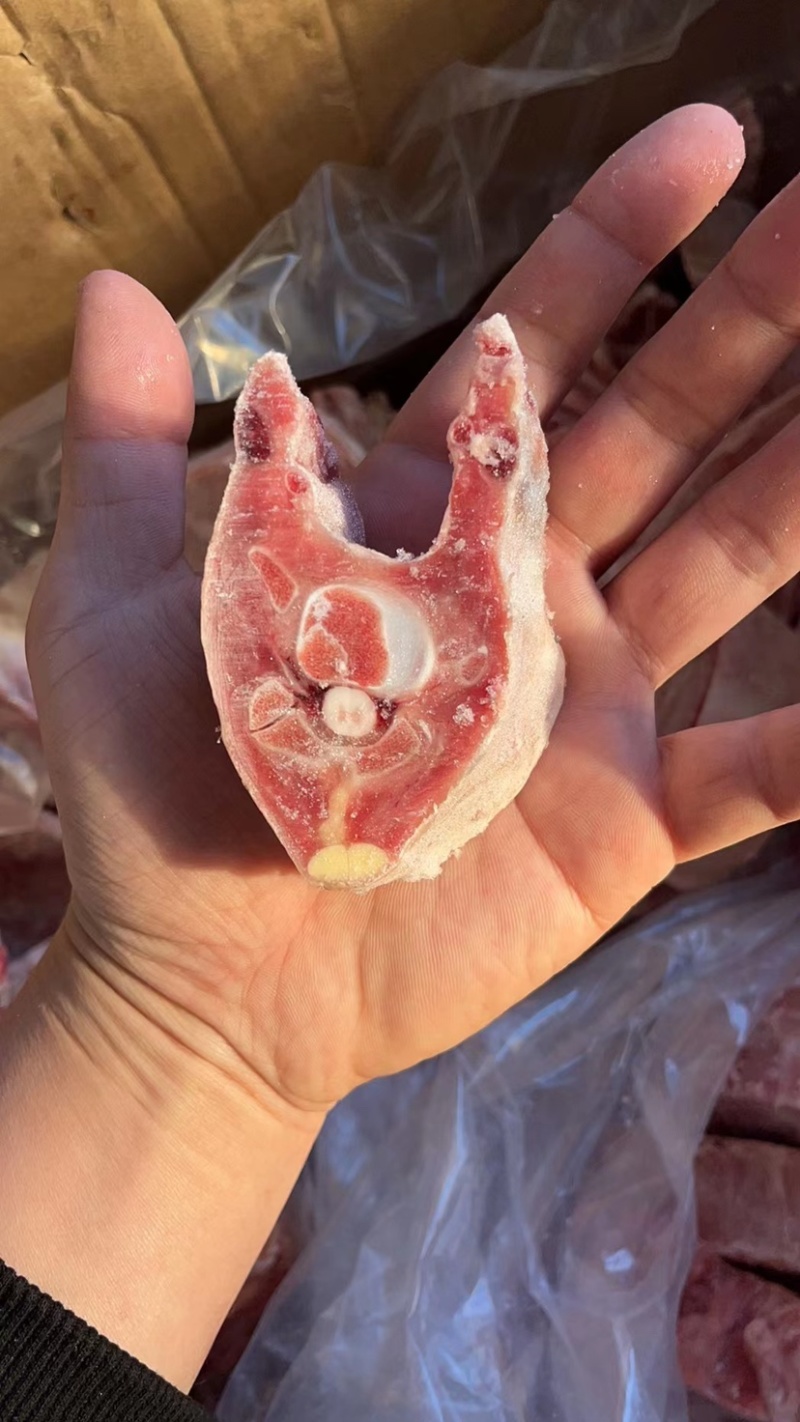 全羊切块，17一斤，肉多骨头嫩。非残羊，可接团购电商。