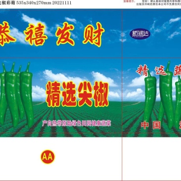 公版精选尖椒彩箱（7层）