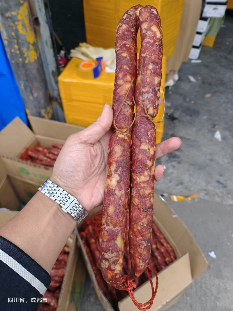川味香肠，厂家批发，四川特产，麻辣，五香，广味