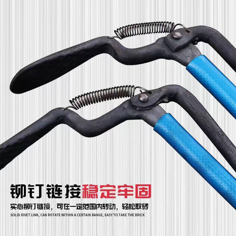 省力砖夹子多功能上海红砖夹工具五块水泥砖头搬砖器可调搬砖