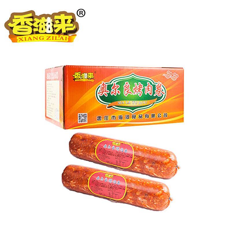 香滋来奥尔良韩式烤肉卷冷冻食品火锅卷火锅食材速冻鸡肉