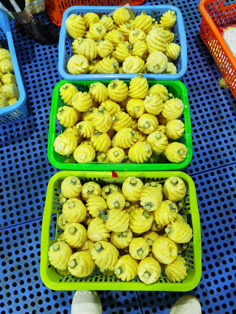 九象工厂15kg8kg香水去皮小菠萝，菠萝象风味十足