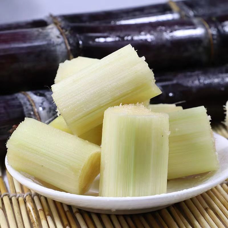 甘蔗水果甘蔗黑皮甘蔗一件代发包邮