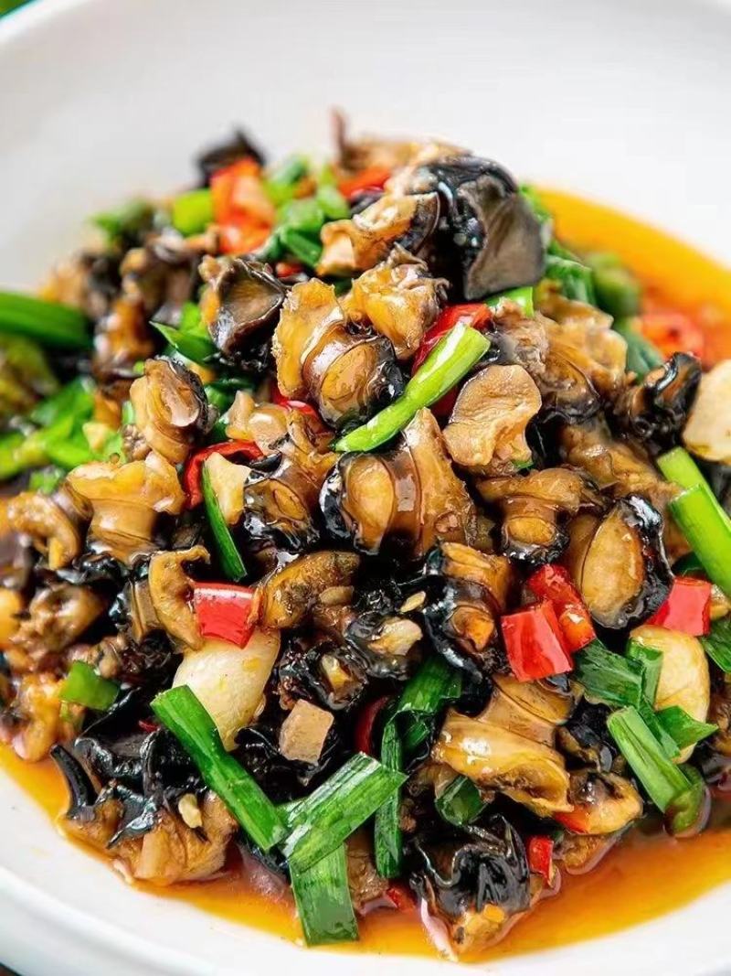 厂家批发小田螺肉螺蛳肉干净无沙餐饮专用400克