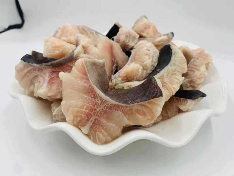 梭边鱼段鲜美无刺鱼水煮鱼段酒店火锅食材梭边鱼段商用