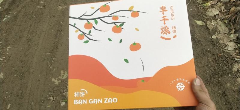 网红产品半干燥柿饼