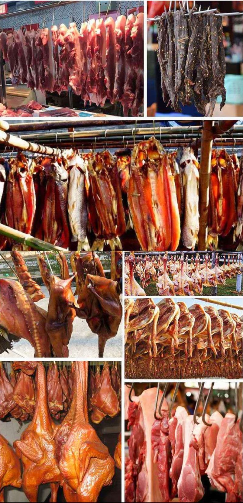 不锈钢S型尖头晒腊肉的挂钩晒香肠钩挂咸肉烤鸭实心加粗猪肉