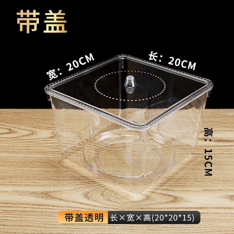 超市食品展示盒糖果盒干果盒透明塑料收纳盒零食盒货架陈列盒