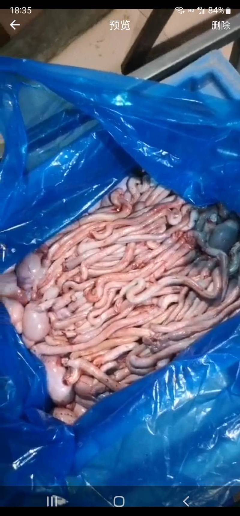 精修鲜冻羊宝，羊鞭大小均匀