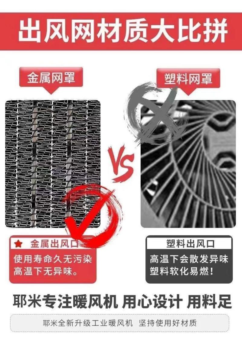 包邮家用工业暖风机大功率节能取暖小钢炮电热取暖器速热风机