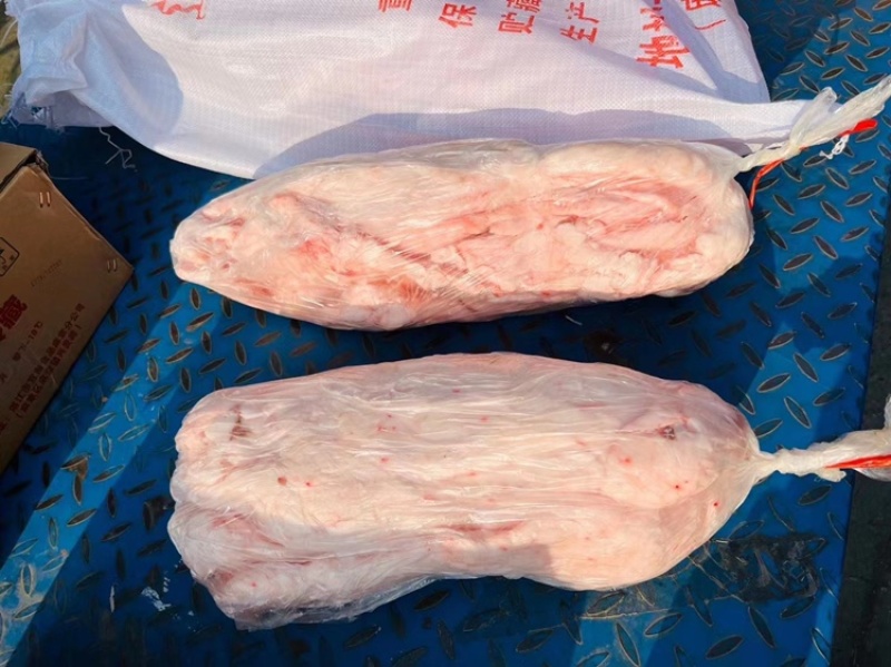 吊挂板油