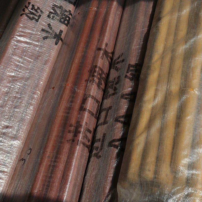 1.4米铁锨木把锄头木柄圆口木棒一体式木把工地铲把1.2