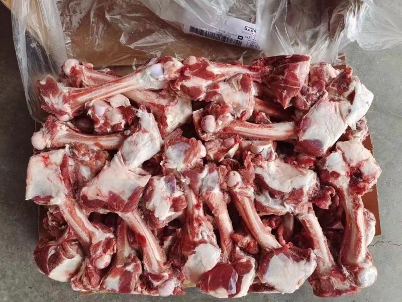 加肉羊棒骨.棒骨店食材.有肉满骨髓.吃肉吸骨髓的一款