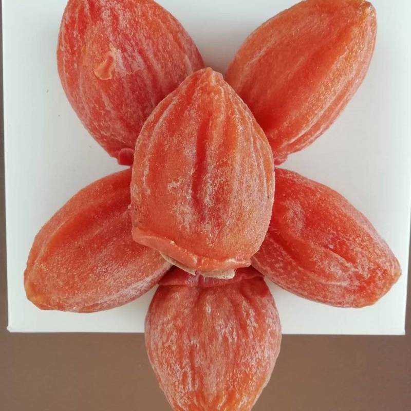 山东柿饼【柿饼自然晒干】农家果口感好纯正分白饼红饼