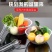 麻辣烫选菜盆亚克力圆形塑料称重透明捡菜盆冒菜自选点菜水晶