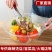 麻辣烫选菜盆亚克力圆形塑料称重透明捡菜盆冒菜自选点菜水晶