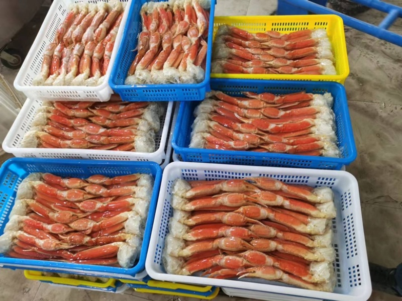 雪蟹分之规格齐全大量现货供应酒店宴席自助餐
