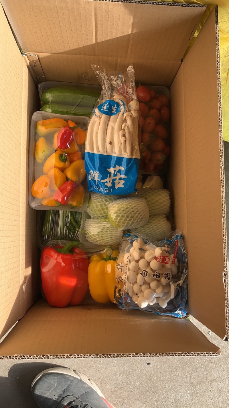 精装套菜蔬菜礼盒各种精装套菜