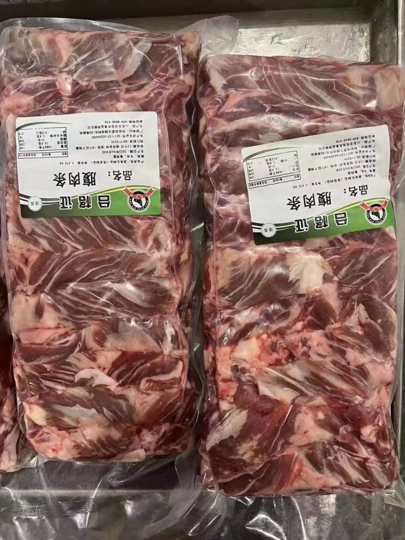 25公斤黄牛原切牛腹肉条新鲜牛肉雪花牛肋排肉牛肋排牛肉快