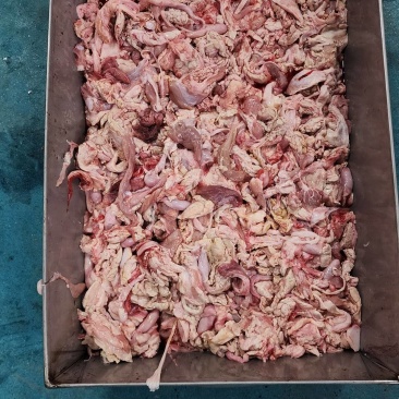 乳牛，犊牛碎肉。边角料。狗粮狗食用。