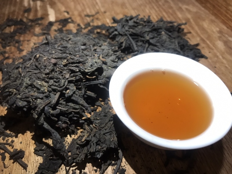 12年私人珍藏金花六堡茶一筐14斤