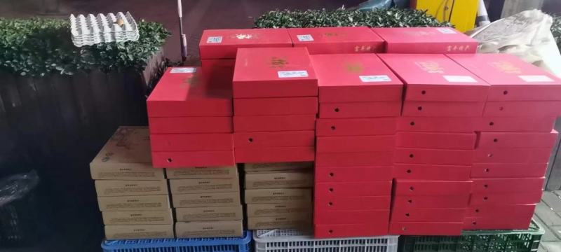 富平流心柿饼，自家果园。