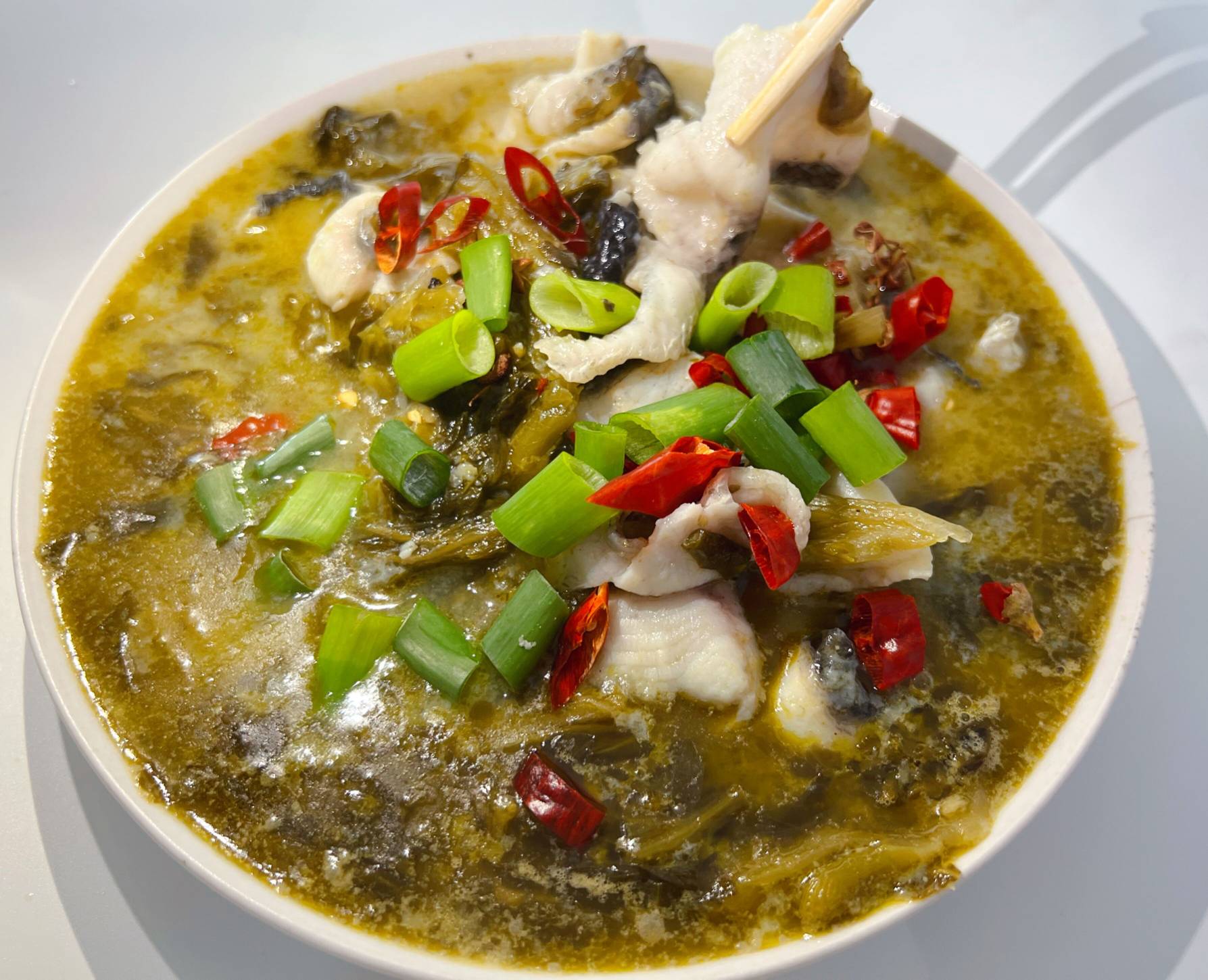 鲜椒过水鱼成品图