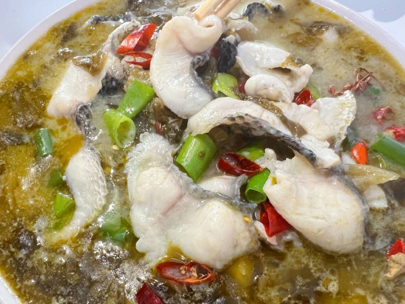 梭边鱼段鲜美无刺鱼水煮鱼段酒店火锅食材梭边鱼段商用