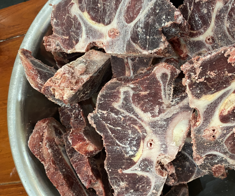 国产满肉牛脖骨实图拍摄手续齐全可切成产家实拍