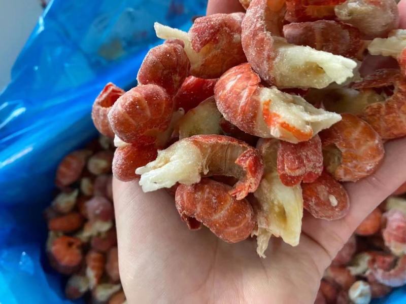 一级二级小龙虾尾纯干冰原料新货整件【可接小件代发】