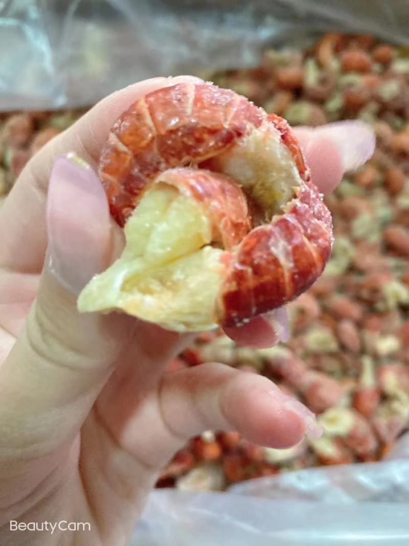一级二级小龙虾尾纯干冰原料新货整件【可接小件代发】